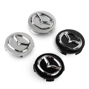 4PCS 56mm 자동차 휠 센터 캡 타이어 림 허브 캡 커버 스티커 배지 For Mazda 2 3 5 6 7 323 626 RX7 RX8 MX3 MX5 Axela Atenza