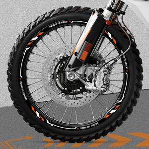 KTM 1290 Super ADVENTURE 390 690 790 890 1190 2023 반사 오토바이 휠 림 스트라이프 스티커 데칼 방수 액세서리