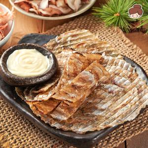 프리미엄 참쥐포 대 300g(15장 내외) / 안주 간식 건어물 주전부리 맥주안주