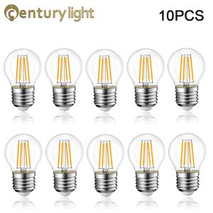 레트로 에디슨 LED 글로브 전구 G45 2W 4W 6W E27 2700K 6000K Led 필라멘트 전구 110V 정원 문자열 펜던트 조명 장식