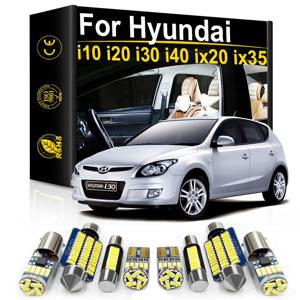 현대 i10 i20 i30 i40 ix20 ix35 투손 산타페 산타페 액세서리 자동차 인테리어 LED 조명 실내 돔 램프 자동차 부품