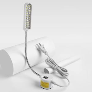 LED 재봉틀 램프 360 유연한 조절 가능한 구즈넥 작업 램프 작업대 용 마그네틱베이스가있는 산업용 조명 New 2024