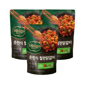 비비고 춘천 철판 닭갈비 700g x3개