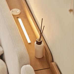 홈앤힐 아루 LED 수납헤드 단품 SS (1100)
