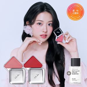 [2EA]클리오 에센셜 립 치크 탭+(증정)립아이리무버31ml