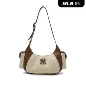 [MLB공식] 캔버스 빈티지 카고백 NY (D.Cream)