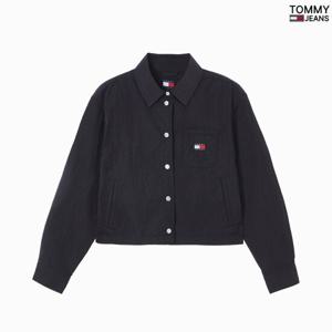 [타미진]여성 루즈핏 TOMMY 뱃지 윈드브레이커 재킷