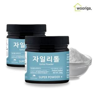 [우리가스토리] 핀란드산 자일리톨가루 300g 2통 자일리톨 분말