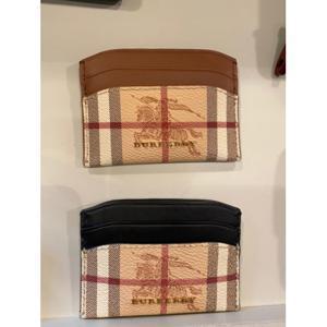 버버리 이지 헤이마켓 가죽 체크 카드 홀더/카드지갑/카드케이스/Burberry Haymarket Check Card Case