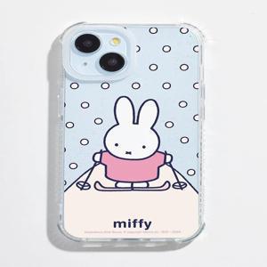Skinnydip(스키니딥) - Miffy Ski Slope Shock Case (스키 슬로프에 있는 미피 케이스)