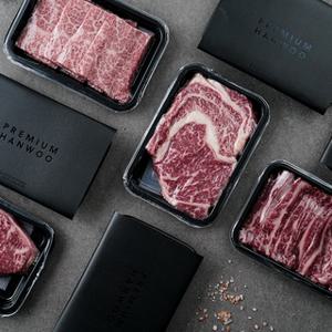 1++등급 한우 더블랙 프리미엄 한우선물세트800g (살치200g+꽃등심200g+갈비살200g+채끝200g)