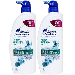 헤드앤숄더 가려운 두피케어 샴푸 850ml 2개