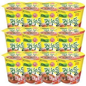 오뚜기 컵누들 매콤한맛 37.8g 12개 컵라면 소컵