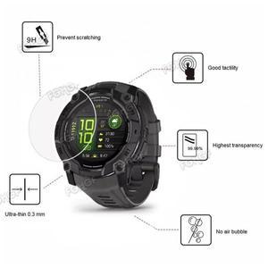 Garmin Instinct 3 E Solar AMOLED 화면 보호대 시계 커버 액세서리, 9H 강화 유리 보호 필름, 40mm, 45mm,