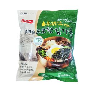 참기름으로 바삭하게 구워 맛있는 엄마손 고소한 업소용 대용량 김가루1kg