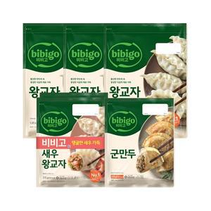 비비고 왕교자 1.05kg x3개+새우 315g x2개+군만두 315g x1개