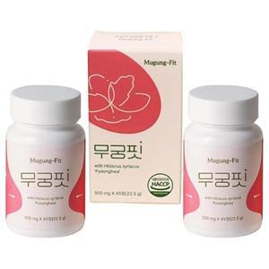 [무궁핏] 무궁핏 무궁화 500mg 45정. 2박스