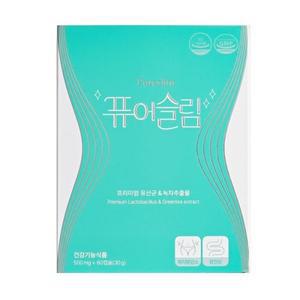 (시크릿레드 시즌2) 퓨어슬림 프리미엄 다이어트 유산균 500mg x 60캡슐