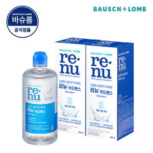 [바슈롬] 리뉴 어드밴스 355ml x 2개 소프트 렌즈 세척액