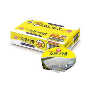 맛있는 오뚜기밥 간편식 즉석밥 210g 12개