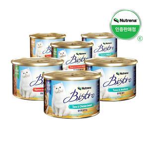 비스트로 캔 고양이 간식 160g x 24캔 6종