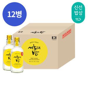 [품질보장] 더한 서울의밤 유자스피릿 16도 375ml x12병 박스상품 캠핑 모임 대용량유자증류주