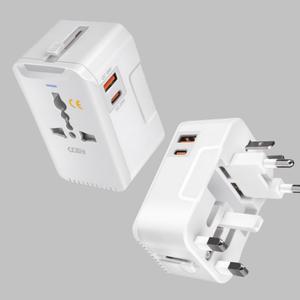 해외 여행용 멀티어댑터 콘센트 플러그 20W 고속충전 USB C타입 일본 호주 유럽 동남아 멀티탭