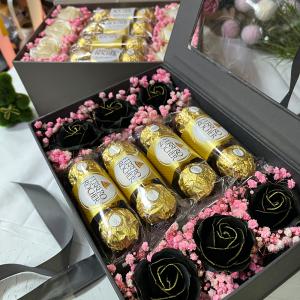 화이트데이 초콜렛 플라워박스