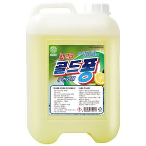 크로바 주방세제 골드퐁[최고급] 13kg 업소용/말통/대용량