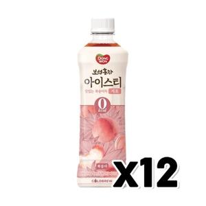 동원 보성홍차 아이스티 제로 복숭아 페트음료 500ml x 12개