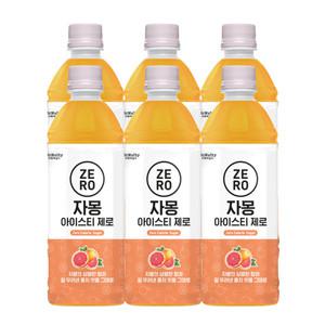 맥널티 제로 아이스티 자몽 500ml x 6입