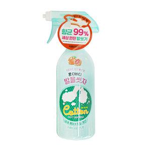 엘지 온더바디 풋샴푸 발을 씻자 자몽민트 385ml 1개 발냄새