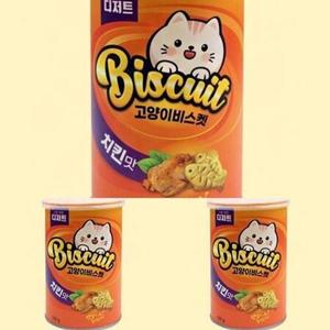 마이몰12 고양이비스켓 치킨맛 100G 길냥이먹이 길고양이간식