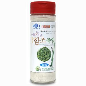 함초 죽염 150g/생활죽염 다용도 함초 죽염 소금 가루 환 조리용 간맞춤 천일염 대나무 황토 죽염 개암죽염