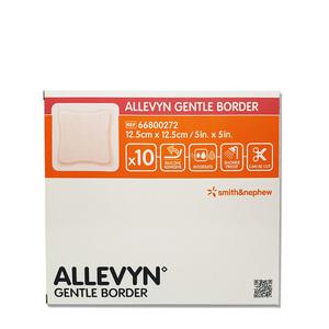 Allevyn 알레빈 젠틀보더 12.5cmx12.5cm 10매 욕창 수술 상처 습윤밴드 폼드레싱