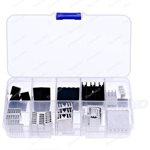 33pcs 방열판 키트 쿨러 방열판 냉각 라즈베리 IC LED MOSFET 트랜지스터 SCR 전압 조정기