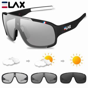 ELAX 편광 및 광변색 사이클링 안경 야외 낚시 안경 스포츠 선글라스 남성 여성 Mtb 자전거 자전거 고글