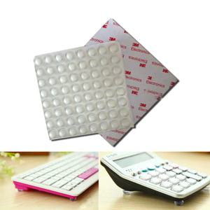 100Pc 자기 접착제 라운드 실리콘 고무 범퍼 투명 안티 슬립 충격 흡수기 피트 패드 댐퍼 5*2/6*2/8*2mm 선택