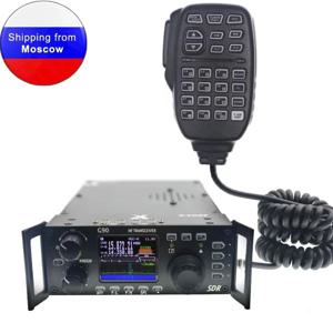 Xiegu G90 0.5-30MHz HF 아마추어 라디오 20W SSB/CW/AM/FM SDR 구조, 자동 안테나 튜너 HF 송수신기 내장