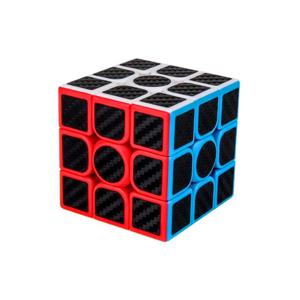 3x3x3 큐브 탄소 섬유 스트레스 릴리프 퍼즐 전문 교육 부드러운 속도 경쟁 어린이 장난감 선물