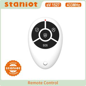 Staniot 4 버튼 도난 방지 스마트 무선 원격 제어 433Mhz 홈 도난 경보기 시스템 지원 WIFI GSM 4G/2G