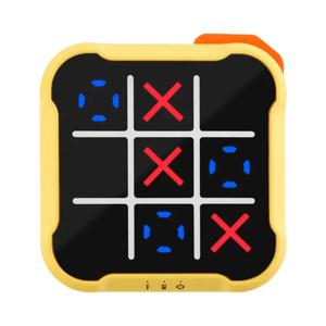 Tic Tac Toe 게임 어린이 전자 장난감 Noughts and Crosses 게임 메모리 훈련 어린이 성인을위한 무한 휴대용 여행 게임