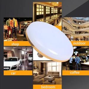 6500k 천장 조명 차고 UFO 램프 LED 전구 220V E27 기본 가정용 에너지 절약 램프 12W 실내 조명 비행 접시 빛