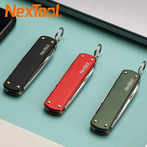 NexTool EDC 미니 나이프 Multitool 접이식 가위 스크루 드라이버 포켓 나이프 휴대용 야외 커터 다목적 수리 도구