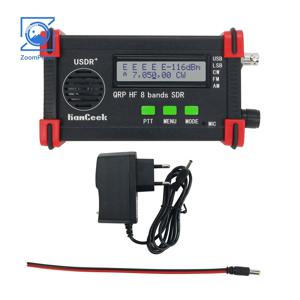 HanGeek USDR + 5W QRP HF 8 밴드 SDR 트랜시버, FT8 USB LSB HF 트랜시버, 마이크 없음