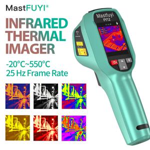 MASTFUYI 전문 열화상 카메라 -20 ℃ ~550 ℃   가정용 또는 산업용 수리 파이프라인 감지 도구 열화상 카메라