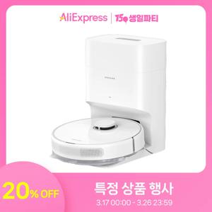 [한국버전 국내배송]  드리미 D10 PLUS GEN2, 자동 먼지비움 DreameD10 Plus Gen 2 Auto-Empty Robot Vacuum and Mop