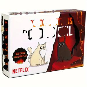 폭발하는 K 스페인어 Juego de cartas de gatitos explotantes, 가족과 함께하는 쉬운 파티 게임, 게임