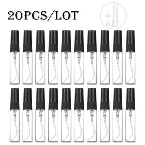 20pcs 4 액세서리 5ml 미니 향수 스프레이 유리 병 20 스프레이 병, 2 깔때기, 2 Droppers
