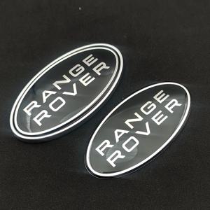 3d 금속 로고 레인지 로버 엠블럼 자동차 앞 그릴 배지 트렁크 스티커 레인지 로버 스포츠 Evoque L322 L406 P38 L320 액세서리